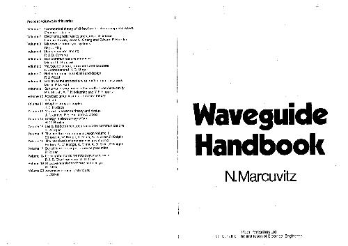 Waveguide handbook