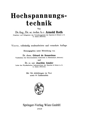 Hochspannungstechnik