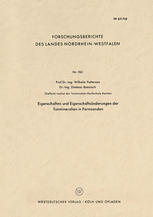 Eigenschaften und Eigenschaftsänderungen der Tonmineralien in Formsanden