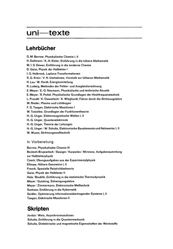 Dielektrische und magnetische Eigenschaften der Werkstoffe: Skriptum für Elektrotechniker ab 5. Semester