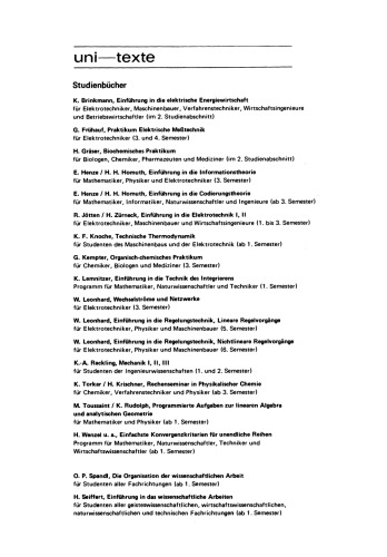 Einführung in die Wärme- und Stoffübertragung: Skriptum für Maschinenbauer, Verfahrenstechniker, Chemie-Ingenieure, Chemiker, Physiker ab 4. Semester