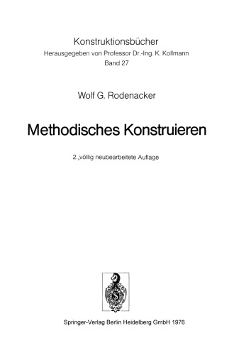 Methodisches Konstruieren