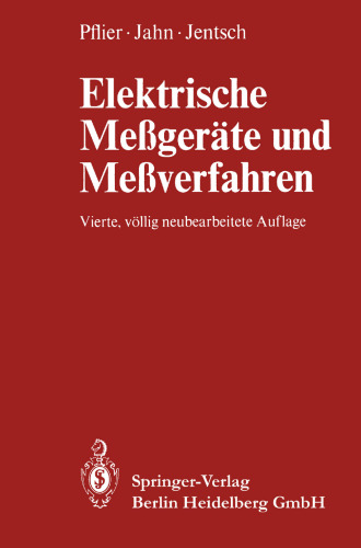 Elektrische Meßgeräte und Meßverfahren