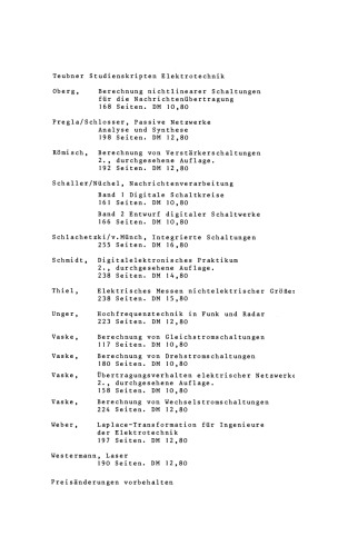 Integrierte Schaltungen