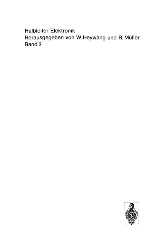 Bauelemente der Halbleiter-Elektronik