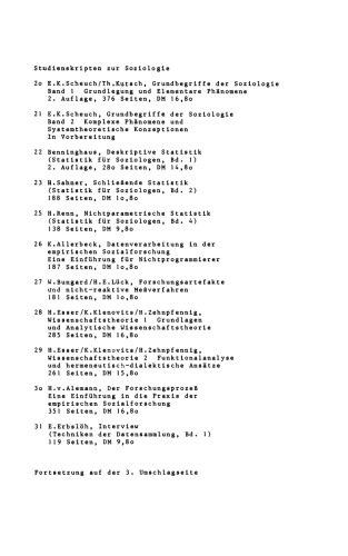 Multivariate Analyseverfahren