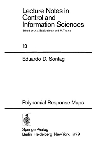 Polynomial Response Maps