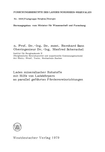 Laden mineralischer Rohstoffe mit Hilfe von Ladekörpern an parallel geführten Förderereinrichtungen