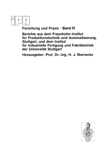 Materialflußgestaltung in Fertigungssystemen