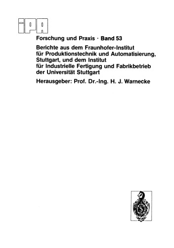 Modelle von Informationssystemen zur kurzfristigen Fertigungssteuerung und ihre Gestaltung nach betriebsspezifischen Gesichtspunkten