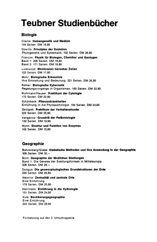 Biologische Erkenntnis: Ihre Entstehung und Bedeutung