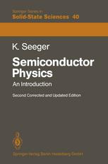 Semiconductor Physics: An Introduction