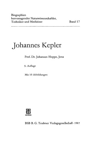 Johannes Kepler
