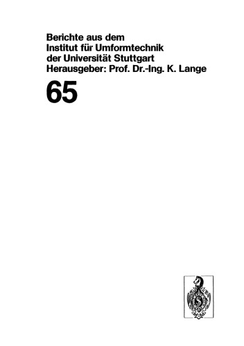 Möglichkeiten und Grenzen des Kaltgesenkschmiedens als eine fertigungstechnische Alternative für kleine, genaue Formteile