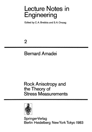 Rock Anisotropy and the Theory of Stress Measurements