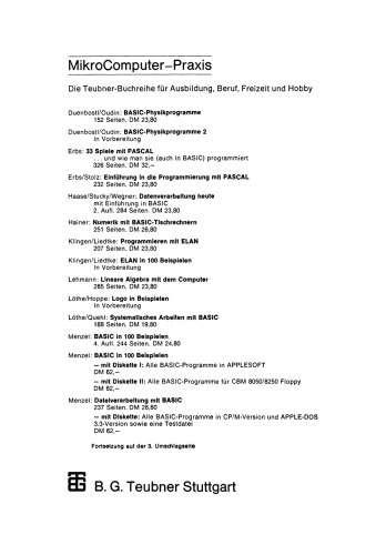 BASIC in 100 Beispielen