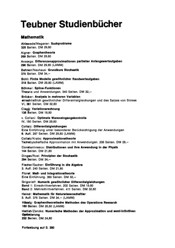 Methode der finiten Elemente: Eine Einführung unter besonderer Berücksichtigung der Rechenpraxis
