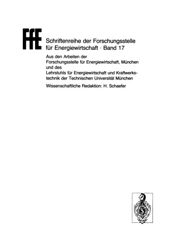 Struktur und Tendenzen in der industriellen Energiebedarfsdeckung: VDI/VDE/GFPE-Tagung in Schliersee am 6./7. Mai 1985