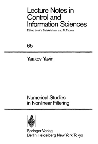 Numerical Studies in Nonlinear Filtering