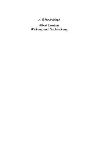 Albert Einstein Wirkung und Nachwirkung