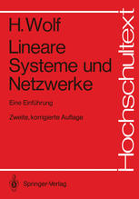 Lineare Systeme und Netzwerke: Eine Einführung