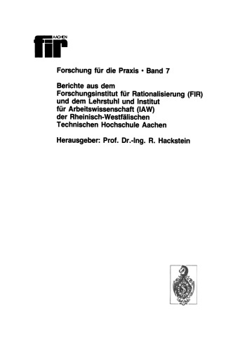 Rechnergestützte Planung von Durchlaufregallagern
