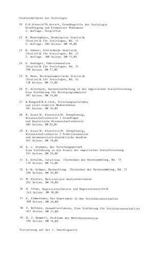 Empirische Kunstsoziologie