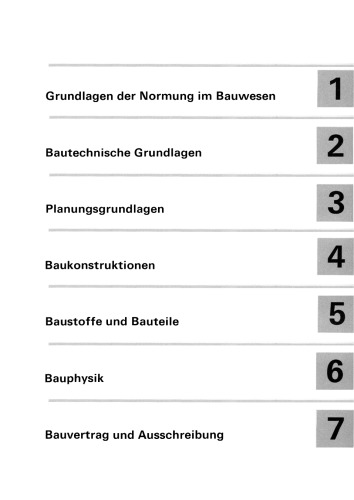 Bauen mit DIN-Normen