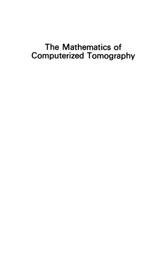 The Mathematics of Computerized Tomography
