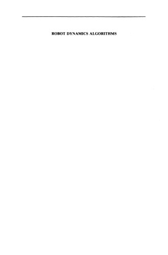 Robot Dynamics Algorithms