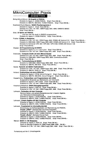 Turbo-Pascal aus der Praxis