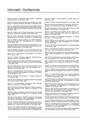 Kommunikation in Verteilten Systemen: Anwendungen, Betrieb, Grundlagen GI/NTG-Fachtagung, Aachen, 16.–20. Februar 1987 Proceedings