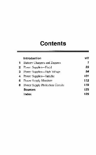 Power supply and battery charger circuit encyclopedia