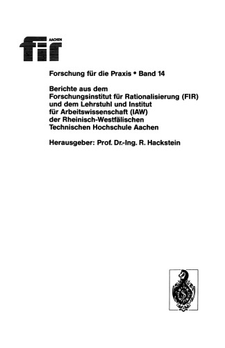 Personal Computer in kleinen Produktionsunternehmen