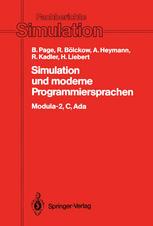 Simulation und moderne Programmiersprachen: Modula-2, C, Ada