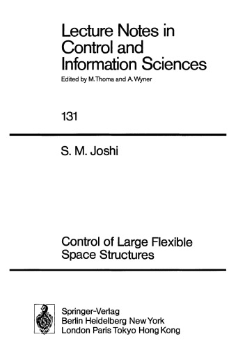 Control of Large Flexible Space Structures