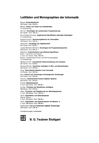 Prinzipien und Realisierung von Betriebssystemen