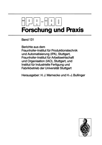 Entwicklung eines bestandsorientierten Fertigungssteuerungssystems für die Großserienfertigung am Beispiel des Automobilbaus