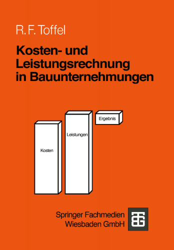 Kosten- und Leistungsrechnung in Bauunternehmungen