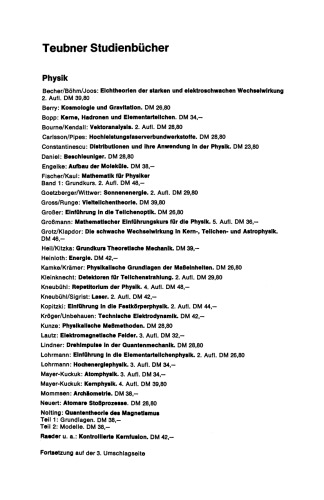 Repetitorium der Physik