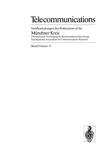 Benutzerfreundliche Kommunikation / User-Friendly Communication: Vorträge des am 12./13. März 1990 in München abgehaltenen Kongresses / Proceedings of the Congress Held in Munich, March 12/13, 1990
