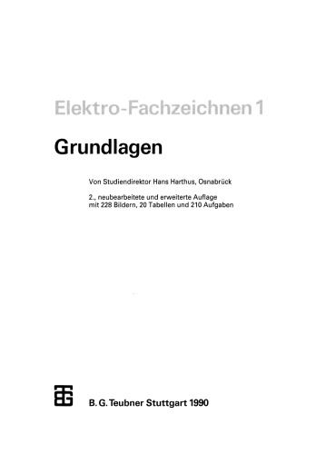 Elektro-Fachzeichnen 1: Grundlagen
