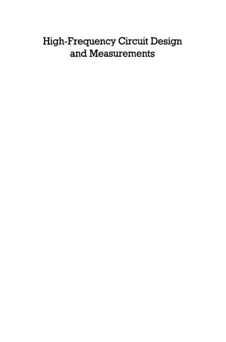 High-Frequency Circuit Design and Measurements