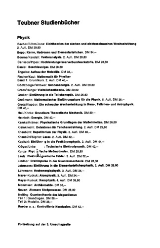 Mathematik für Physiker: Grundkurs