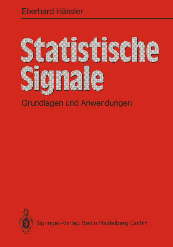 Statistische Signale: Grundlagen und Anwendungen