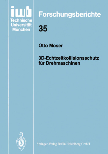 3D-Echtzeitkollisionsschutz für Drehmaschinen