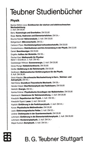 Physik für Hochschulanfänger