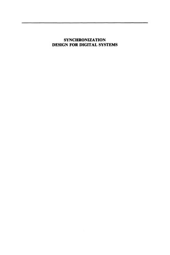 Synchronization Design for Digital Systems