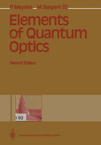 Elements of Quantum Optics