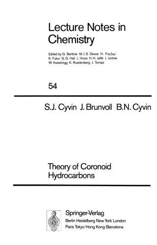Theory of Coronoid Hydrocarbons